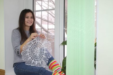 Вязаные &laquo;снежинки&raquo; от Катеринки